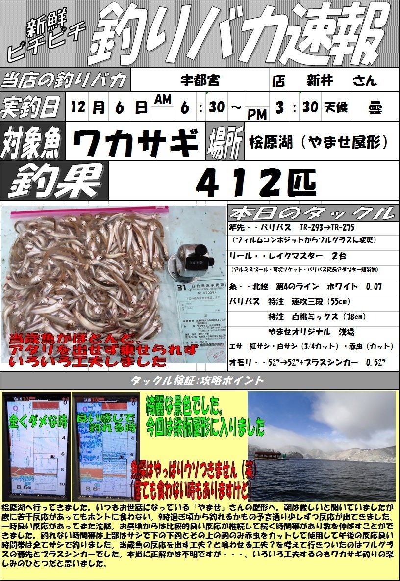 上州屋釣り情報 つり具の上州屋 あなたのフィッシング アウトドアライフをサポート