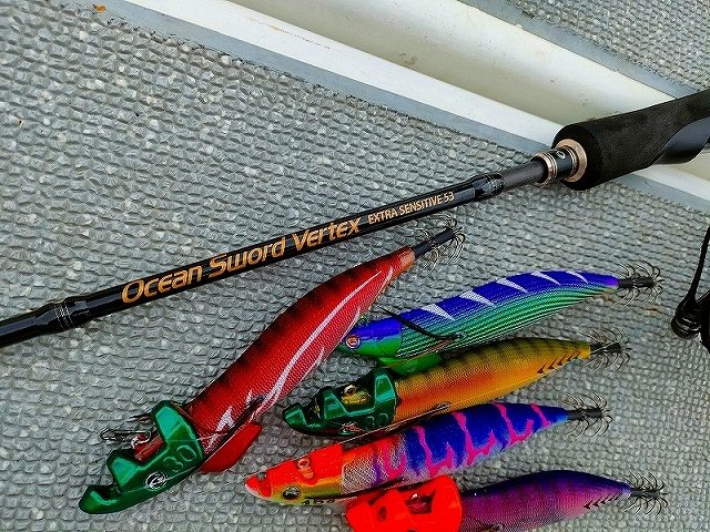 Crazy Ocean Vertex ティップランロッド チタントップ