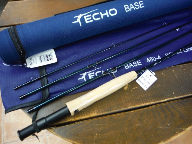 ECHO BASE 480-4 8'0 4# LINE エコー フライロッド 8フィート 4ピース