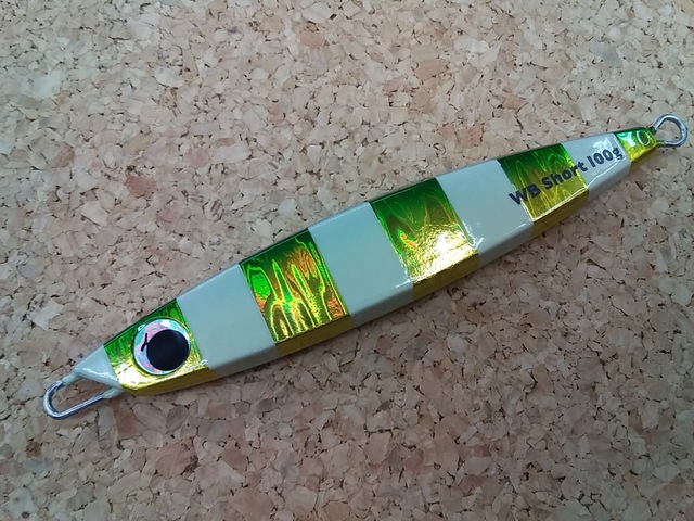 メロン屋工房 WB Short 100g メタルジグ 3個セット つり具の上州