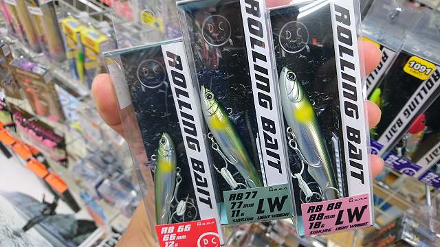 ローリングベイト　セット 18個 ローリングベイト セット 18個 TACKLEHOUSE ROLLINGBAIT