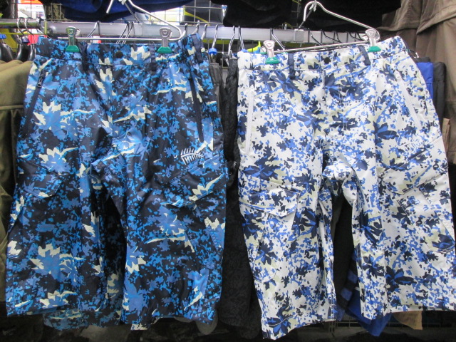 フィッシィングウェア 上州屋オリジナル 釣り 防水パンツ（L）黒×白