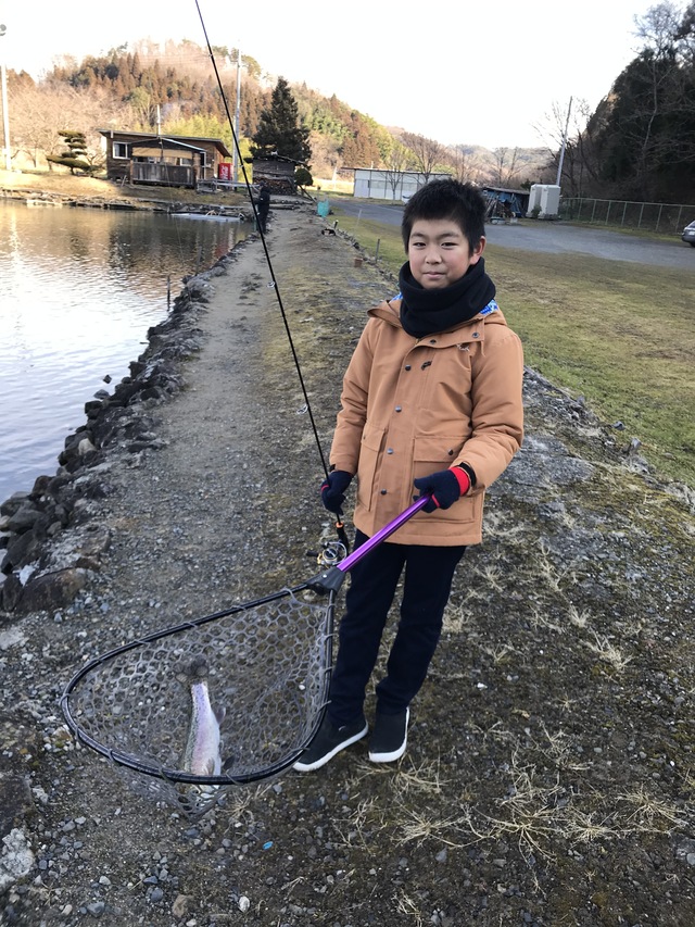 初フィッシュ！