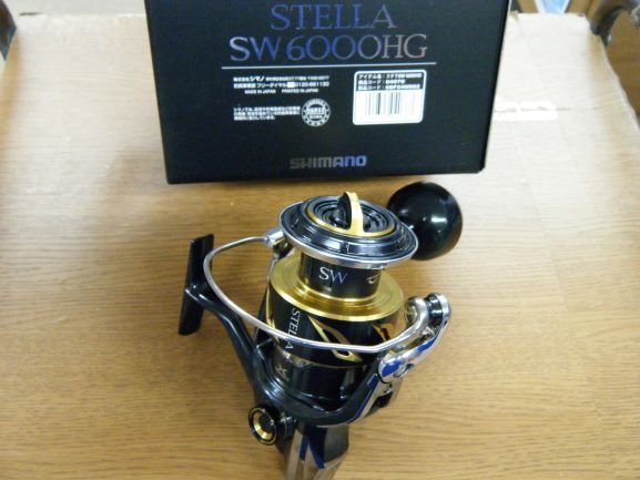 SHIMANO - ΨΨSHIMANO シマノ スピニングリール　ステラ SW6000HG　袋付き 04078 ラインナップ｜ステラSW［STELLA SW］｜スピニングリール