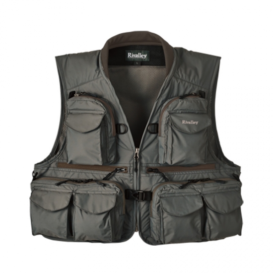 美品　リバレイ　ガイドベスト RV ストリームガイドベストⅡ - RIVALLEY FISHING GEARRIVALLEY
