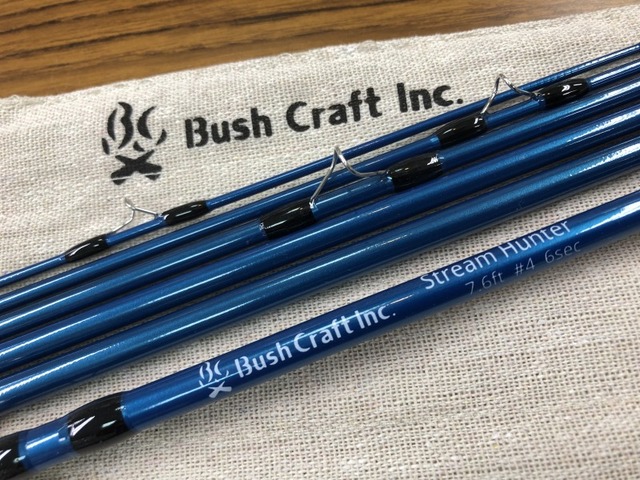 bush craft Stream Hunterフライロッド Bush Craft Stream Hunter 764-6 ブッシュクラフト ストリーム