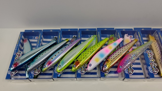 ゼッパー２種、アイザー、フォースガイル160 計4点セット