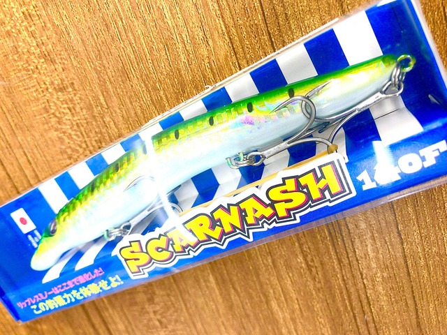 ブルーフィッシュ140 ブルーブルー スカーナッシュ140F 140mm/25g （Blue Blue