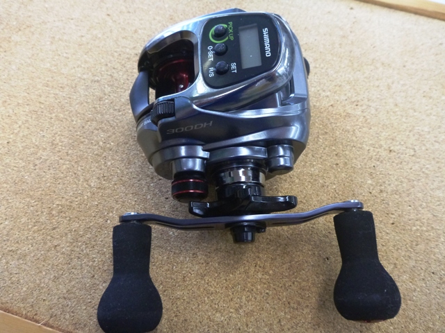 SHIMANO 電動カウンターリール 赤 SHIMANO 電動カウンターリール 赤 シマノ カウンター付き リール