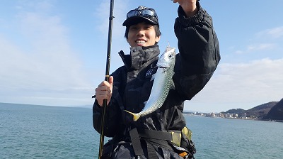 初めての磯釣り！