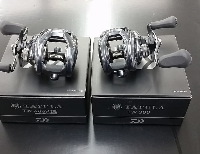 TATULA TW 300L ベイトリール タトゥーラTWに2021年新規格300・400サイズが登場！ダイワの