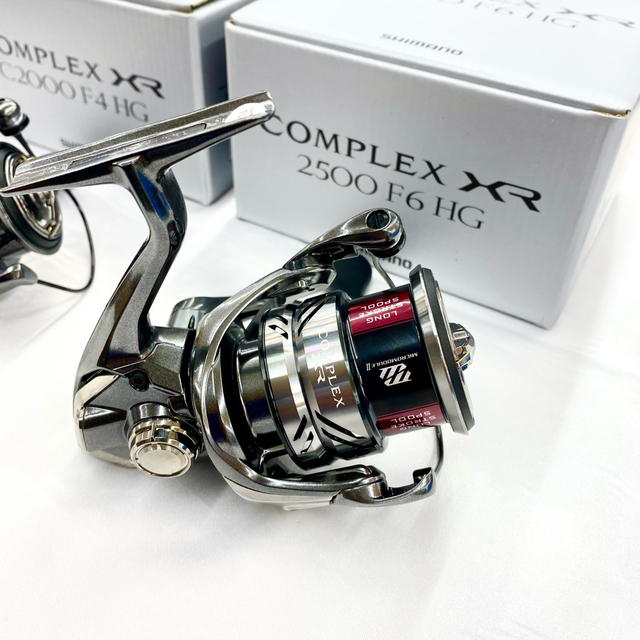 リール COMPLEX XR C2000 F4 HG Spinning Reel 21 COMPLEX XR C2000 F4 HG 6.1:1 Fishing Reel