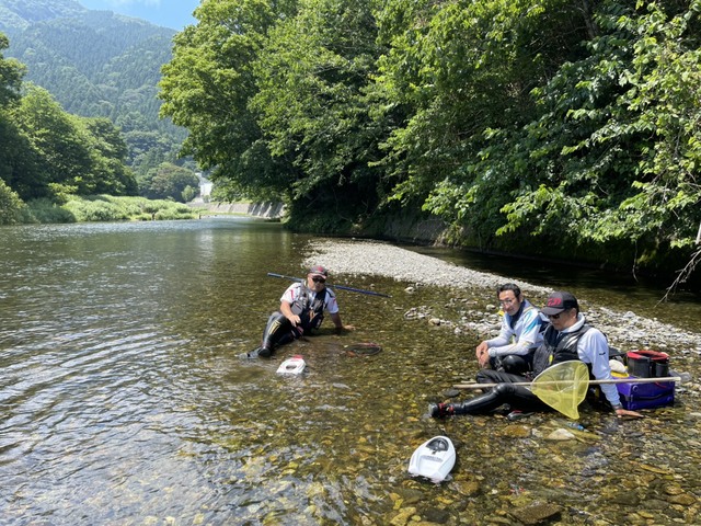 気仙川 気仙川 鮎釣りポイント | 住田町