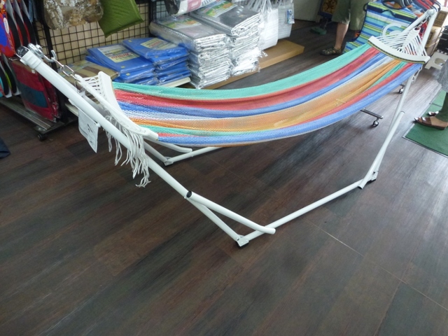 TOYMOCK ハンモック 新品未使用 庭 部屋 キャンプ アウトドア 釣り TOYMOCK トイモック ポータブル ハンモック 自立式 スタンド