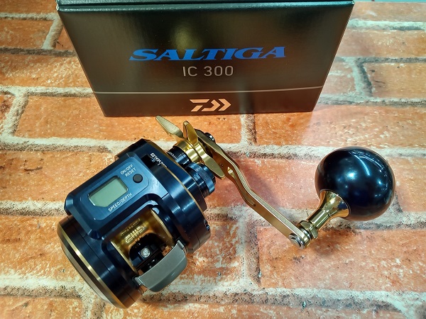 ダイワ ソルティガ IC 300 新登場「ソルティガIC300-DH」と