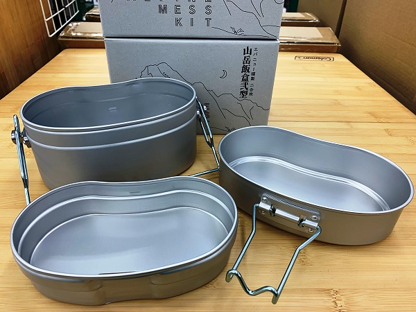 EVERNEW エバニュー 山岳飯盒弐型 メスティン - 調理器具