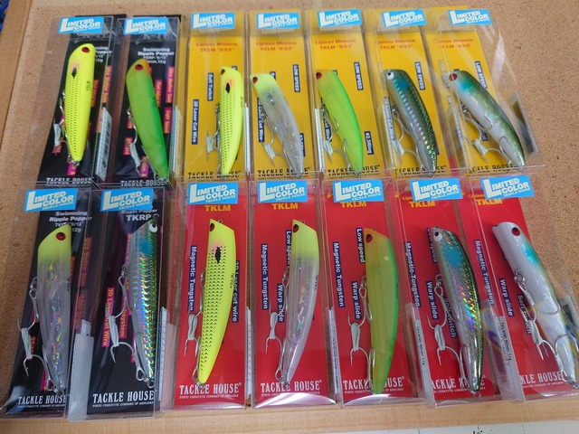 ソルトウォータールアー10個セット K-TEN、キクチ、TDなど TACKLEHOUSE K-TEN BLUEOCEAN