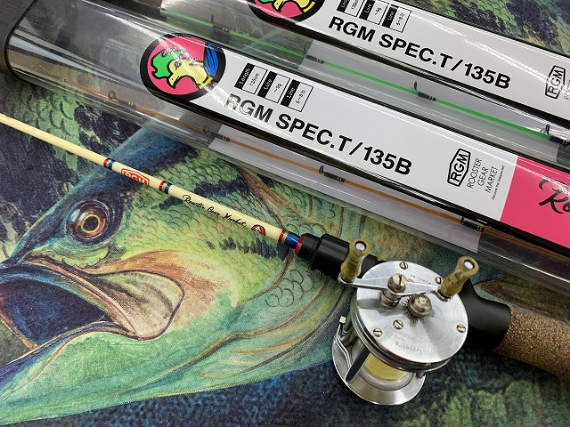 1回30分使用のみ RGM spec Tsuguri 125S トラウトロッド JACKALL RGM(ルースター ギア マーケット) RGM spec.T Tsugi