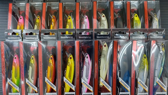 SHIMANO WORLD JERK 110F 9個セット