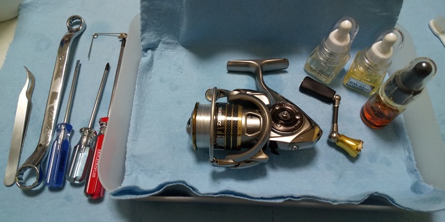 12 ルビアス 2004 オーバーホール依頼 12ルビアス 2004 | リールカスタム・ラボ