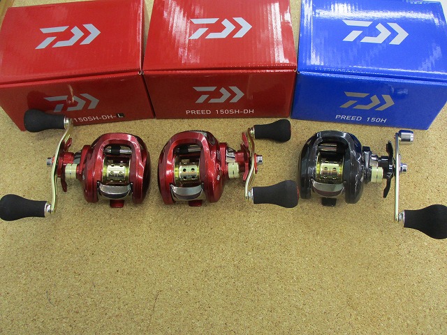 シマノ 炎月BBB661　ダイワプリード150H右巻き　ロッドケース付き シマノ 炎月BBB661 ダイワプリード150H右巻き ロッドケース付き