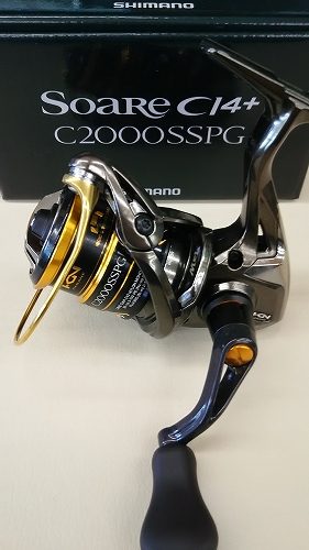 大特価!!】 ［たこ］シマノ 17ソアレCI4+ C2000SSPG リール