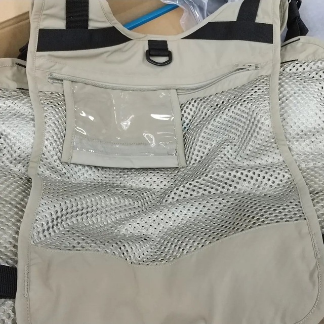 [新品] シマノ ストリームメッシュベスト シマノ ストリームメッシュベスト VE-066V グレー | n-VISION