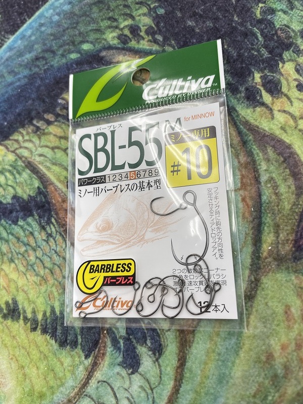 マス、アユ用ミノー&バーブレスフックセット シルバーフックセットE | Beads NAPI