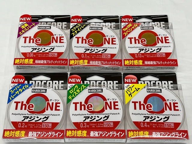 特別セール品 新製品 デュエル The ONE ザワン アジング 150m 0.2号 3.8lb ハーフゴースト ライン 