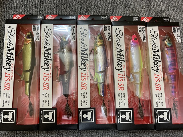 ジャッカル　スリークマイキー115 3個セット ジャッカル スリークマイキー115 3個セット つり具の上州屋 - あなたの