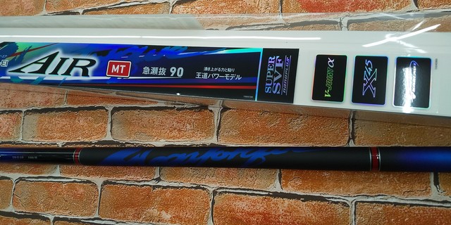 ダイワ DAIWA 銀影競技 メガトルク 急瀬抜 90•W SUPER SVF ダイワ 銀影競技 メガトルク 急瀬抜 90・V / 鮎竿 (O01) (D01