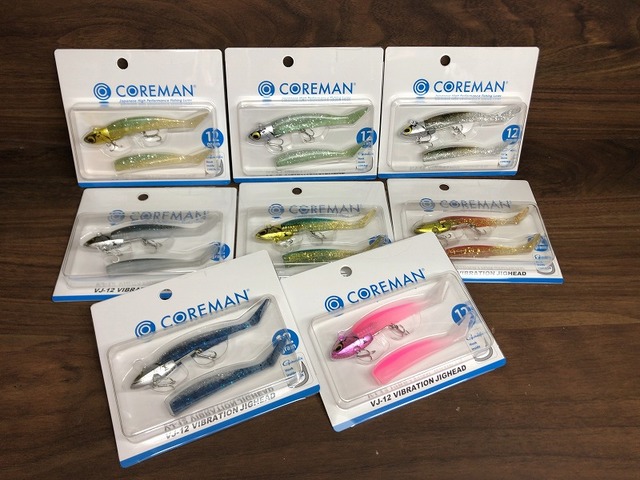 コアマン　VJ VJ-28 VIBRATIONJIGHEAD NEW COLOR RELEASE | COREMAN