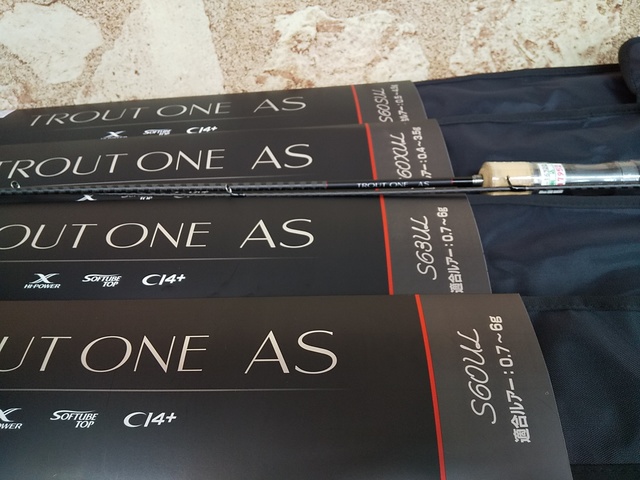 TROUT ONE AS トラウトロッドとケース Amazon | シマノ(SHIMANO) トラウトロッド 23 トラウトワン AS