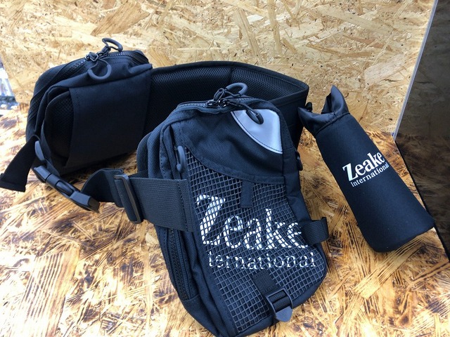 Zeake ウエストベルトバック ブラック （ウエストバック