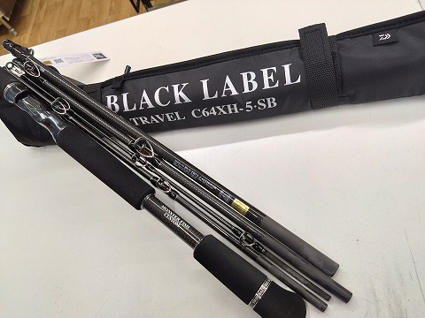 (美品)Daiwa Blacklabel CXXH5 SB DAIWA（釣り） ダイワ 21 ブラックレーベル トラベル C61XXH-5