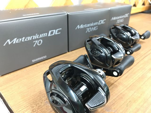メタニウムDC70XG 24メタニウムDC70xgリール R18ライン付き 24