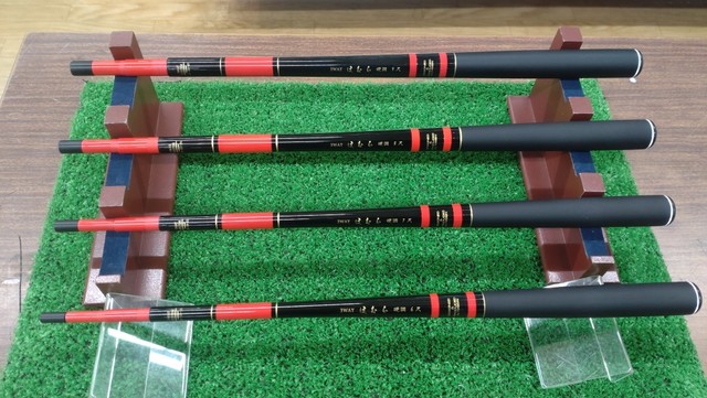 宇崎日新 渓流竿 プロスクエア スーパーテンカラ 8:2 調子 3.15m