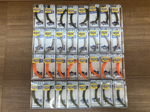 さかさにょろ60FS 1091 4種 1089工房 さかさにょろスリム60FS 1091カラー