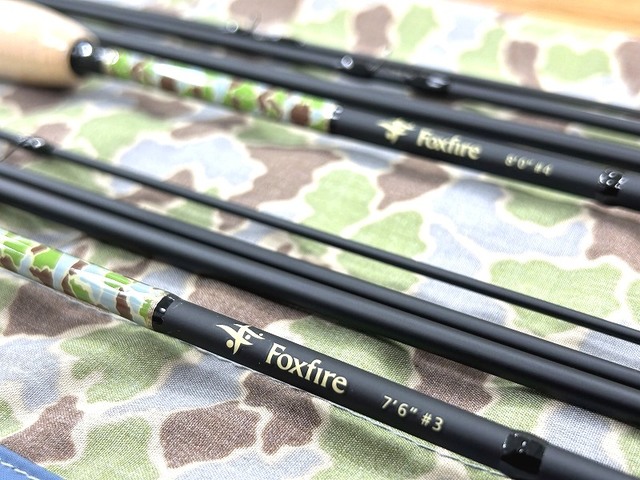 ORVISブランク使用 Fox Fire 8'0” #4 4pc フライロッド Fox Fire 8'0