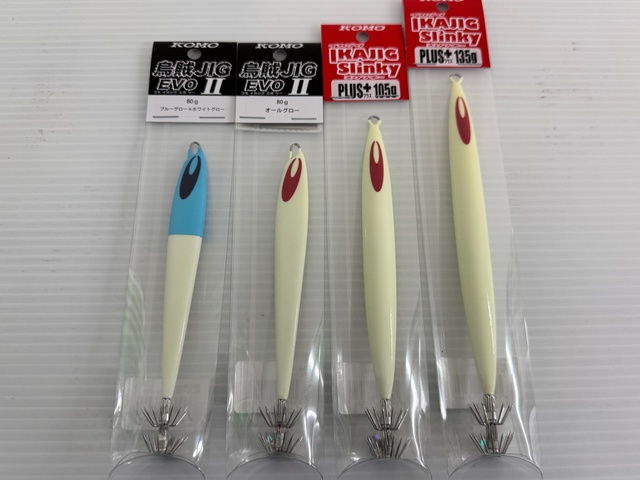 烏賊ジグ エボII 130g 3本 つり具の上州屋 - あなたのフィッシング＆アウトドアライフを