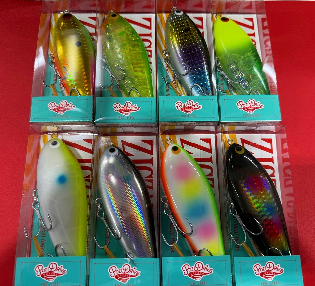 3個セット‼️新品未使用 爆釣シーバス‼️ ジグザグベイト100S ポジドライブガレージ（POZIDRIVEgarage） ジグザグベイト100S