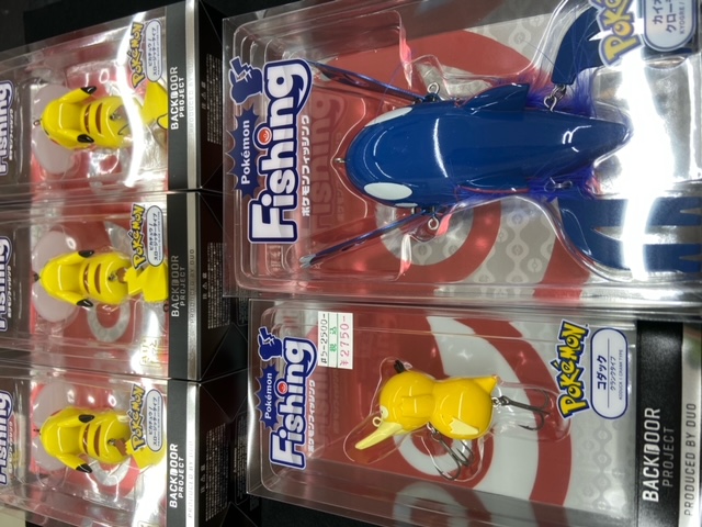 DUO デュオ ポケモンフィッシング 5点セット 全種コンプリート DUO
