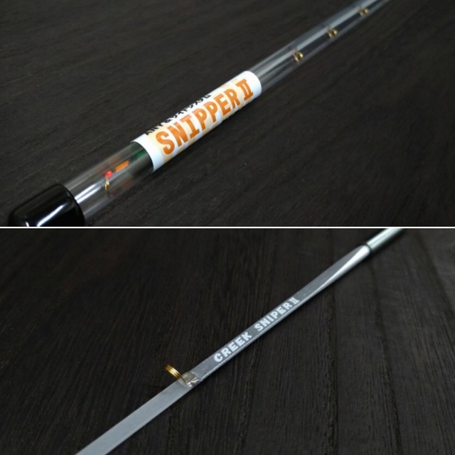 CREEK SNIPER ワカサギ穂先　中古品　2本セット クリーク スナイパーⅡ ワカサギ穂先 2本セット｜Yahoo!フリマ