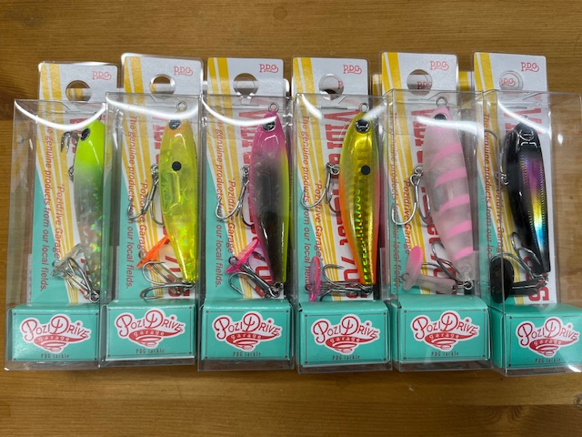 PoziDrive バイブラマレット　ルアー 5個セット PoziDrive バイブラマレット ルアー 5個セット PoziDrive バイブラ