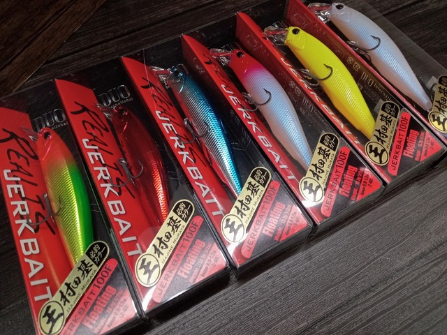 DUO レアリスジャークベイト 100F 120F セット　村田基　廃盤カラー DUO REALIS JERK BAIT 120F 