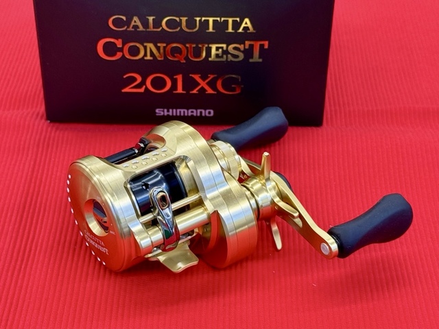 シマノのカルクタ201XT 泣き叫ぶ