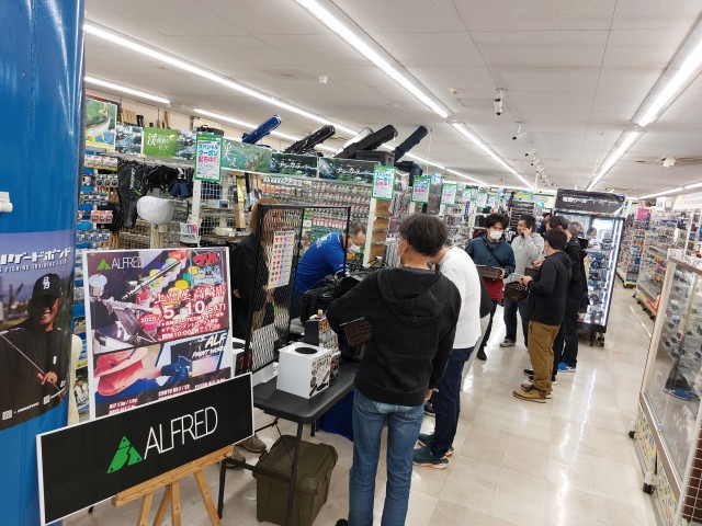 高崎店オリカラを使ってエリアフィッシング楽しんでください!(^^)!