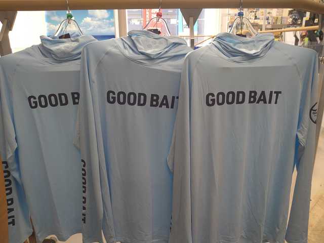 bow.a サンガード　フーディ　UV 撥水 GOOD BAIT / 2025 サンガードフーディ - Blue water house Mobile shop