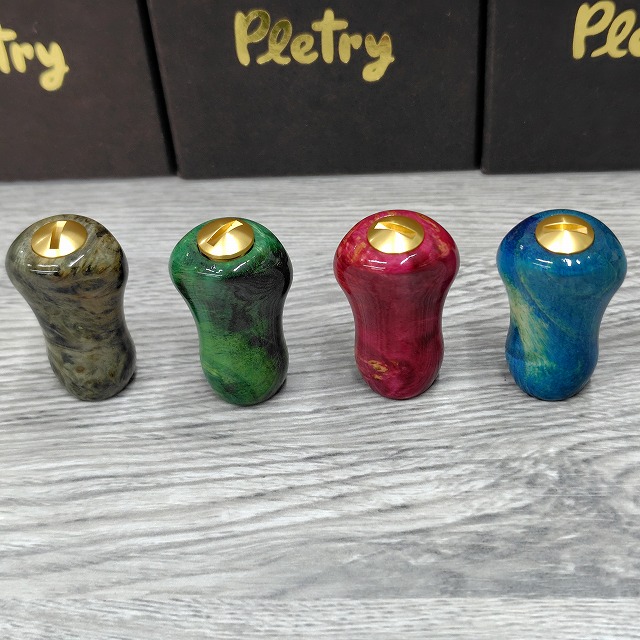 プレトリー　スタビライズウッドノブ スタビライズドウッド Small Gourd Knob | Pletry（プレトリー）