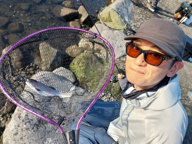 川越店川野さん難しいポンド状況にしっかり合わせSAIGAでヒット!